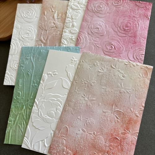 5Pack 3D Plastic Embossing Folder DIY Craft Template Molds Stamp Stencils Scrapbook Paper Cards Photo Album Making Tools, Gear Balloon Flower Background Embossing Folders Handmade Art Craft Supplies - color: 5 Pack Balloon