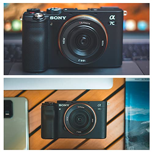 7artisans 18MM F6.3 Mark II UFO Lens for M4/3 Mount, APS-C,Prime Lens,Ultra-Thin Compact Mirrorless Cameras for Panasonic GM/GX/G/GH/GF Series for Olympus EPM/EP/EPL/Pen/EM Series