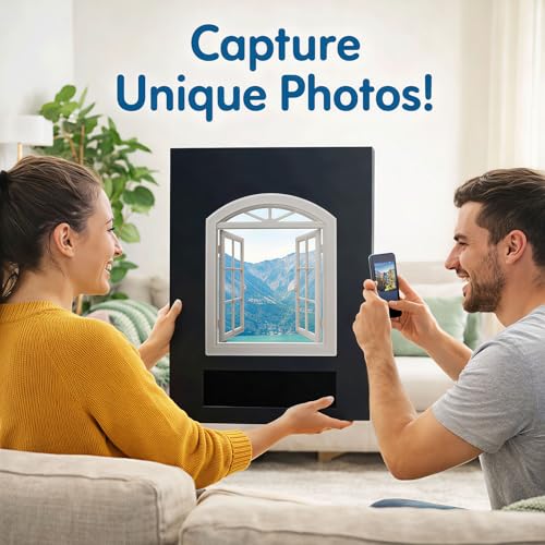 2026 New Creative Window Props, Portable Creative Window Frame Photography Props, Travel Photos Viewfinder, Fresh Perspective for Journey, Party, Landscape, Unique Record Capture Stunning Photo (1PCS)