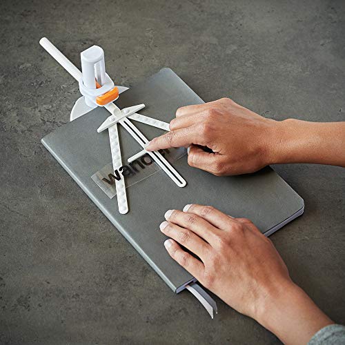 Fiskars Flat Vinyl Alignment Tool, White/Orange