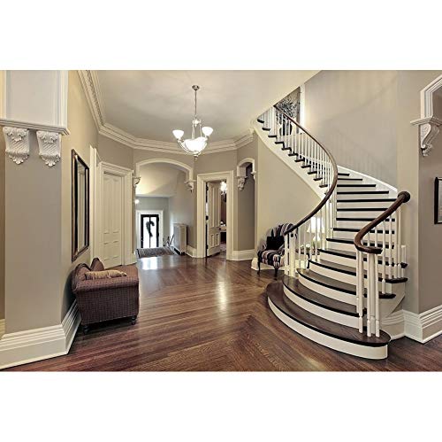 Leyiyi 7x5ft Living Room Photograpphy Backdrop Interior Sofa Stairway Stairs in Home Vinyl Photography Background City Villa Apartment Decor Indoor Home and House Design Photo Shoot Studio Props - size: 7x5ft