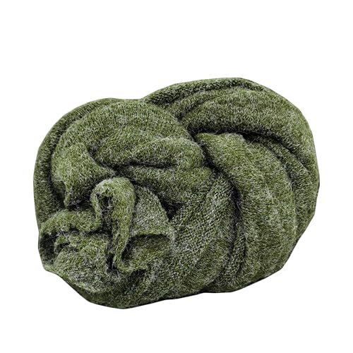 Zeroest Newborn Photography Wrap - Newborn Photoshoot Props - Boys & Girls Posing Stretch Knit Blanket (Green, Small) - color: Green