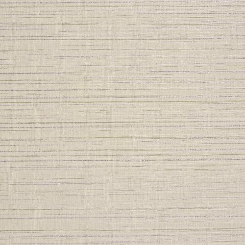 VEELIKE 32''x118'' Ecru White Grasscloth Wallpaper Textured Peel and Stick Cream Grass Cloth Wallpaper for Bedroom Bathroom Living Room Removable Linen Vinyl Self Adhesive Grasscloth Contact Paper - color: Ecru White, size: 32" x 118"
