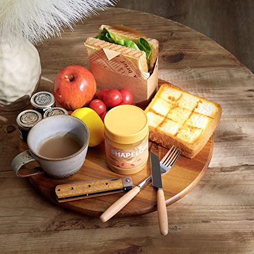 Acacia Wood Lazy Susan, Wood Turntable Tray Cabinet Organizer,14" - size: 14"-wood