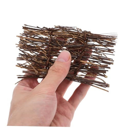 6pcs Sushi Fence Decor for Restaurant Japanese Sashimi Plate Food Photography Props Tray for Seafood Display and Tabletop Decoration