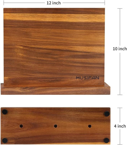 Magnetic Knife Block - Magnetic Knife Holder - Magnetic Knife Stand- Cutlery Display Stand and Storage Rack - style: Magnetic Knife Block