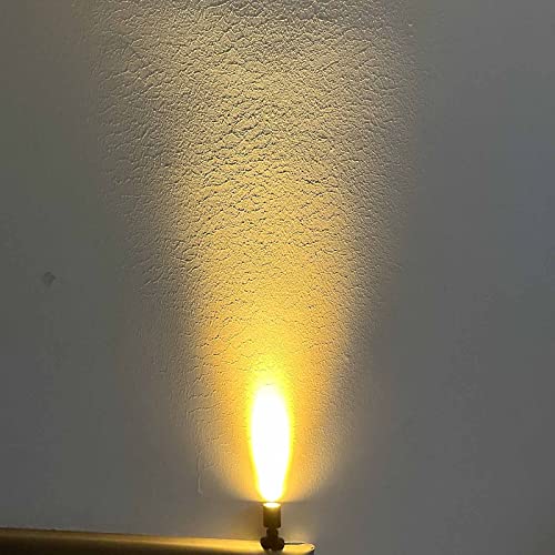 Taysing LED Mini Spotlight Indoor Picture Lights Artwork Lighting Art Lights Without Power Supply 2 Pack (Orange) - size: Orange