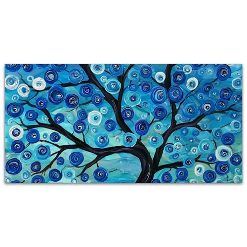 Fluorescent Light Covers for Classroom Ceiling Lights – 2x4ft Backlit Film for Fluorescent Fixtures, Reduce Glare and Eye Strain, Easy to Install – School, Office, Sensory -Tenacious Tree - color: Tenacious Tree（2）