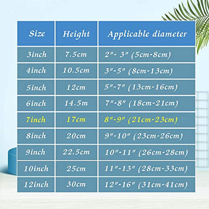Artliving 7 Inch Black 12pcs/Set Plastic Easels Plate Display Stands Picture Frame Stand Holder - color: Black, size: 7 inch (12 pack)