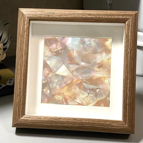 PRSTINCOL Scrapbook Paper,16 Sheets 5.8x5.8 Inch Dazzling Lights Style Scrapbook Supplies,Single-Sided Vibrant Origami Decoupage Paper for Diy Crafts, Card Making, Art Journaling - color: Dazzling lights