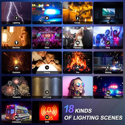 GVM RGB Photography Lighting Kits with 3 Softboxes, 880RS 60W Studio Lights with Bluetooth Control, 3 Packs Video Light with 18 Lighting Scenes, led Panel Lights for Video Recording, 8330lux/0.5M - size: 3 Packs With Softbox
