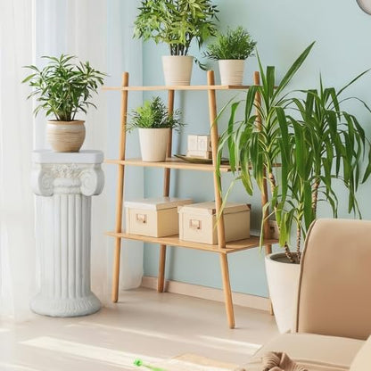 1 Pack 21.7 Inches Roman Column Pedestal Pillar Classical Wedding Greek Pillar for Indoor Outdoor Garden Birthday Party Decor or Display Pedestal Stand for Plants and Sculptures (Simple) - style: Simple