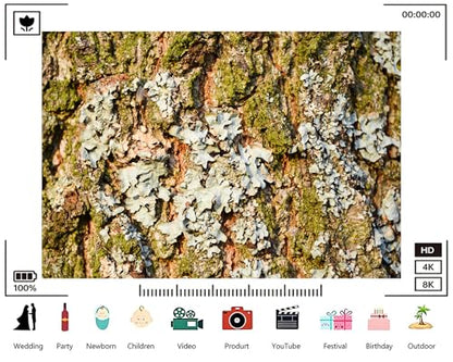 Trykid 6x4ft Tree Bark Lichen Texture Backdrop Organic Natural Earthy Textured Rustic Surface Photography Background Nature Style Tapestry Party Decoration Photo Studio Prop Fabric - size: 6x4ft