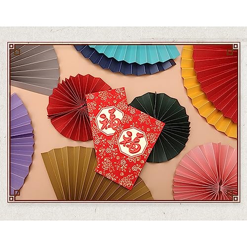 Photography Props Innovative Paper Fan for Advertising, Handheld Chinese Vintage Style Foldable Fan Prop for Makeup and Jewelry, Durable Paper Material, 21.3x7.1in (Bright Purple) - color: Bright Purple