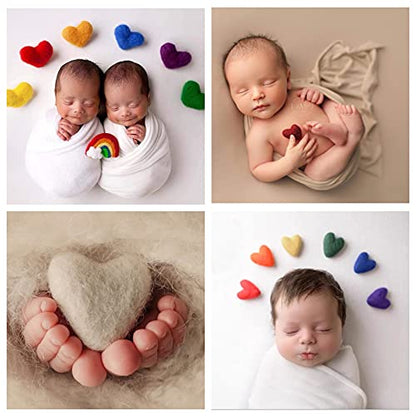 Infant Baby Boy Girl Photo Shoots Posing Moon Star Backdrops Newborn Photography Background Props Accessories - color: Set E
