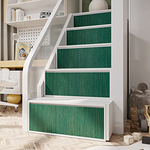 VEELIKE 15.7''x118'' Textured Teal Green Grasscloth Peel and Stick Wallpaper Faux Grasscloth Wallpaper Self Adhesive Waterproof Removable Fabric Contact Paper for Walls Cabinets Furniture Shelf Liners - color: Teal Green, size: 15.7" x 118"