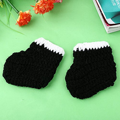 SUNBABY Newborn Baby Christmas Santa Knitted Crochet Photography Prop Costume Outfits