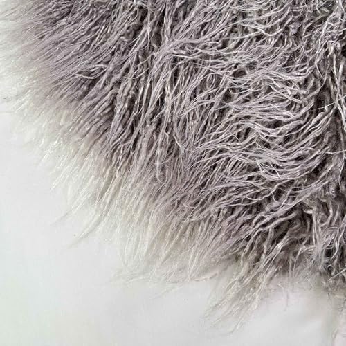 Newborn Photo Props Faux Fur Soft 29.5x19.7 inch Baby Boy Girl Photo Blanket Studio Backdrop Photo Mat Pink (29.5x19.7 inch Almost Mauve) - color: Almost Mauve