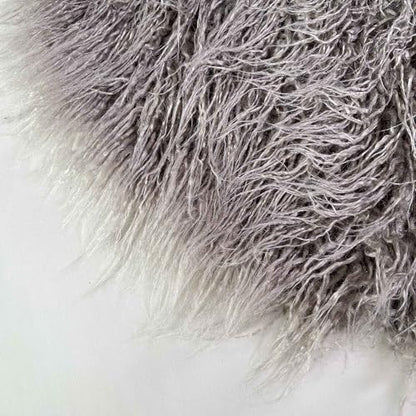 Newborn Photo Props Faux Fur Soft 29.5x19.7 inch Baby Boy Girl Photo Blanket Studio Backdrop Photo Mat Pink (29.5x19.7 inch Almost Mauve) - color: Almost Mauve