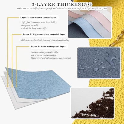 8PCS Non-Wrinkle Product Photography Backdrops, 28x20IN Photo Backdrop Texture Cloth- Tabletop Flat Lay Mat Props for Food Jewelry Cosmetic - color: White Grey yello