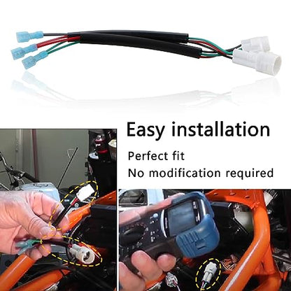 TPS Setting Tool Model-2 Throttle Position Sensor Harness Test Setting Tool Compatible with SXF XC-F, KX 250F 450F, RZR800, Sportsman 700 800 850 XP850, Ranger 700 800 - style: Model-2