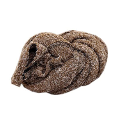 Newborn Photography Props Boys Girls Wrap Baby Photo Props Soft Knit Blanket Cloth (Coffee) - color: Coffee