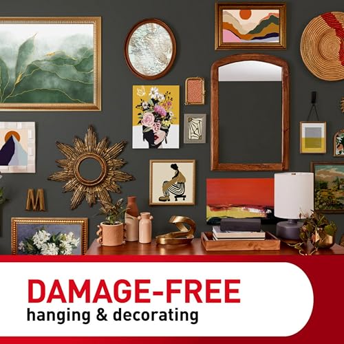 Command 20 lb XL 16 Pairs Heavyweight Picture Hanging Strips (32 Strips), Damage-Free Hangers for Picture Frames, No Tools Required, Ideal for Home Room Wall Decor, White Adhesive - style: 16 Pairs
