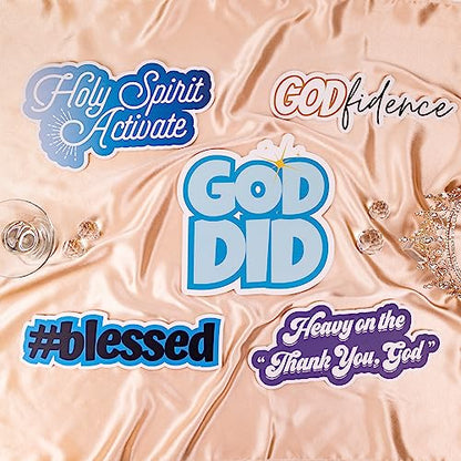 (Church Pack) Elevate Your Photo Booth Experience with Durable & Waterproof Photo Booth Props - Perfect for Weddings, Birthdays, & Photo Booth Businesses - PVC Foamboard Photo Props - color: Church Pack