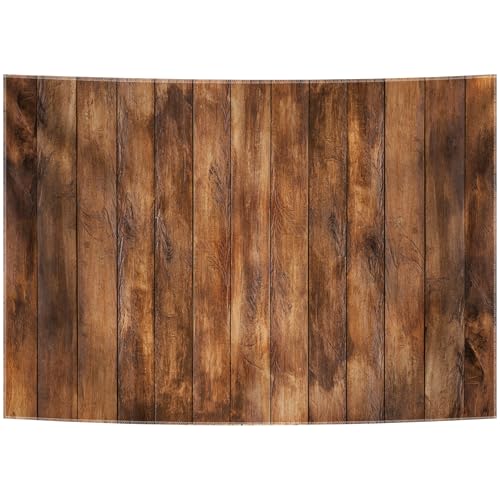 10x8ft Wood Backdrop Natural Wooden Board Photography Background Polyester Fabric Birthday Party Baby Shower Cake Table Decoration Banner Backdrops Photo Booth Prop - size: 10x8FT