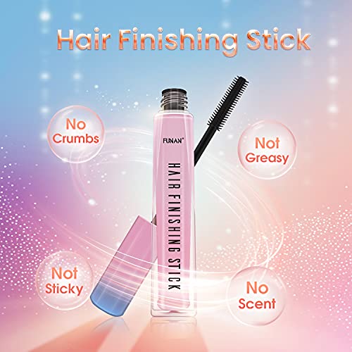 FUNAN Hair Finishing Stick, Flyaway Feel Stick Hair, Small Broken Hairs Finishing Cream, Non-Greasy and Non-Sticky （pack of 1） - size: 15 Fl Oz (Pack of 1)