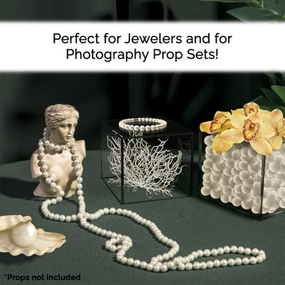 2 Pack Clear Acrylic Display Box 4" Square Storage Cube for Collectibles Weddings Treats Jewelry Boxes No Base 1 Side Open No Assembly by Marketing Holders - size: 4"w x 4"h