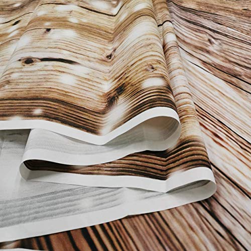 10x10FT Rustic Wood Vinyl Photography Backdrop Nostalgia Wood Floor Photo Backdrop Baby Newborn Photo Studio Props JLT10359 - size: 10x10FT