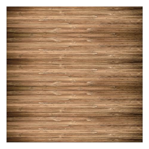 Buryeah Wooden Backdrop Wall Brown Wood Fabric Background Polyester Rustic Photo Backdrop for Photoshoot Baby Shower Wedding Party Photography Supplies (10 x 10 ft) - size: 10 x 10 ft