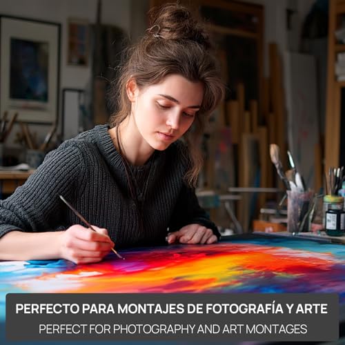 OFITURIA Foam Board, Black, 50 x 70 cm, Expanded Polystyrene Plate, Lightweight and Rigid, Foam Board, Versatile Cut, Crafts, Models and Exhibitions, High Quality, 5 mm - color: Black, size: 50x70 cm