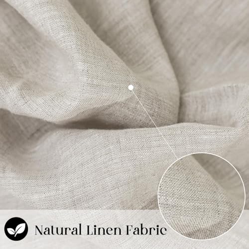 Simple&Opulence Linen Placemats Set of 4 – Hemstitched Dinner Cloth Placemats for Wedding,Party,Mothers Day,Easter – Machine Washable and Reusable 14"×19" Linen - color: Linen, size: placemat(14"×19”)