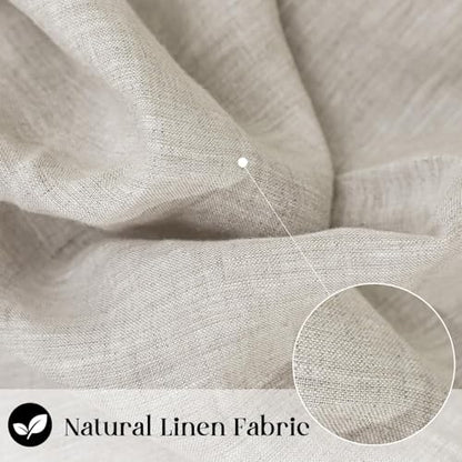 Simple&Opulence Linen Placemats Set of 4 – Hemstitched Dinner Cloth Placemats for Wedding,Party,Mothers Day,Easter – Machine Washable and Reusable 14"×19" Linen - color: Linen, size: placemat(14"×19”)