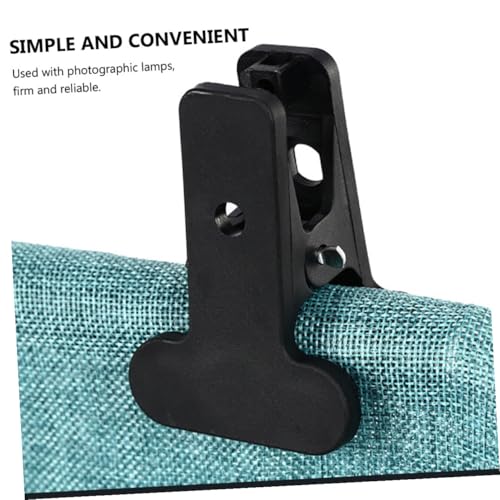 6pcs Heavy-Duty Nylon Spring Clamps for Photography Backdrop Clips, Muslin Background Holder Clips for Studio and Video Shooting