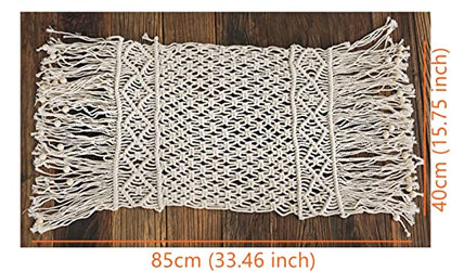 Newborn Photography Props Baby Photoshoots Photo Posing Macrame Rug Backdrop (Beige) - color: Beige