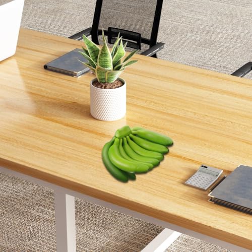 Realistic Artificial Banana Bunch Lifelike Simulation Fruit Fake Food Model Banana Bunch Display for Photography Prop Wedding Dessert Party Table Decor
