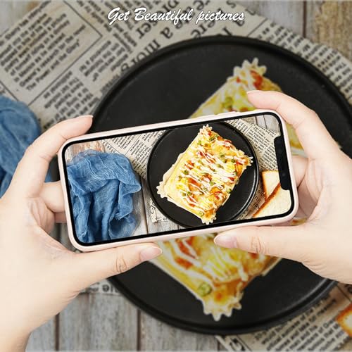 9PCS Product Photography Backdrop Board with Paper 16x16IN Double Sided Tabletop Background Backdrops Props Food Jewlery INS Cosmetics Small Photo Shooting Pink Green Blue - color: Pink Green Blue
