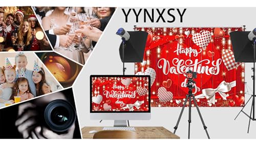 YYNXSY Valentine's Backdrop Red Candy Heart Backdrop Valentine's Photography Backdrop Photo Backdrop Kids Valentine's Day Backdrop 7X5FT YY-5010 - color: Blue
