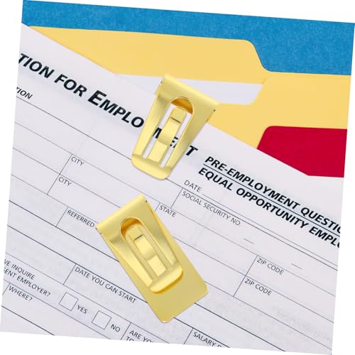 Multi-Functional Money Clip Organizer Large Cash Clip for Women Photo Wallet Metal Storage