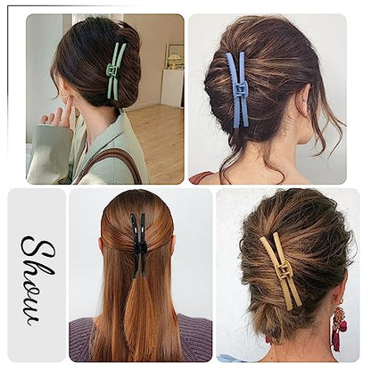 Hold Everything Hair Claw Clips for Thick and Thin Hair Big Hair Barrettes for Women and Girls Straight Wavy and Curly Hair Strong Hold Claw Clip with 52 teeth (7-Color) - color: 52 teeth-7