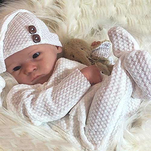 BLUETOP Cute Newborn Photography Outfits Boys Girls Baby Costume Set - style: 06 Milky White Jumpsuit