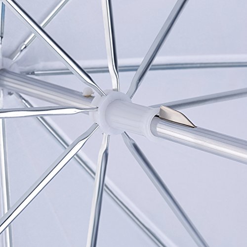 Neewer® Professional 33"/84cm White Translucent Reflector Umbrella for Photography Studio Light Flash - size: 33"/84cm