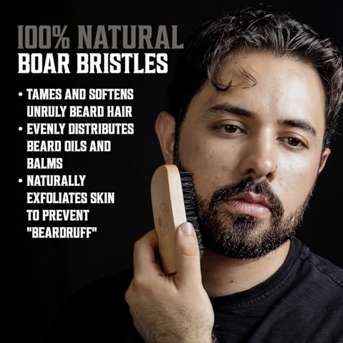 Viking Revolution - Ultimate Beard Kit - Beard Grooming Kit with Beard Brush, Beard Comb, Beard Balm, Beard Oil, Beard & Moustache Scissors - Gifts for Men - size: 5 Piece Set