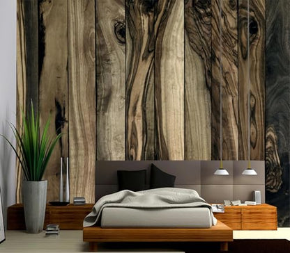 Cliouar-Wood Block Texture Background Mural Wallpaper Peel and Stick 137" x 102" - color: No.13, size: 137" x 102"