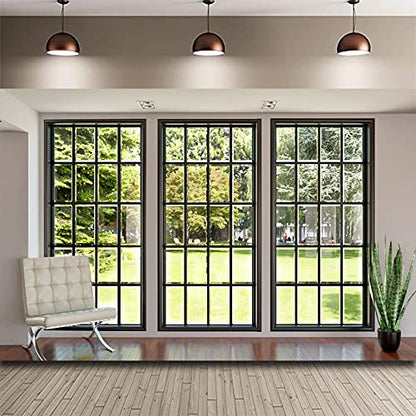 5x3ft Polyester Window Backdrops for Photography Video Home Office Zoom Meeting Background Video Conference Living Room Backdrop