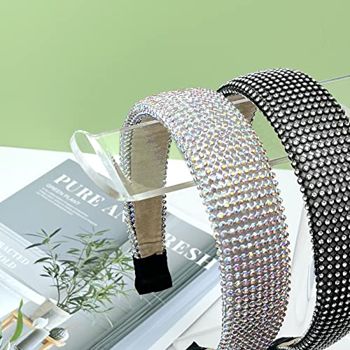 Acrylic Headband Holder, Hair Accessories Organizer Clear Stand for Girls - style: 1 Tier