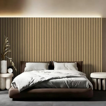myforHD Wallpaper Peel and Stick Wood Grating Stripe Self-Adhesive Wallpaper Faux Wood Contact Paper Wood Slats Self Adhesive Wall Paper PVC Vinyl Film Removable Waterproof 17.3" x 118" - color: Wood F, size: 17.3" x 118.1"